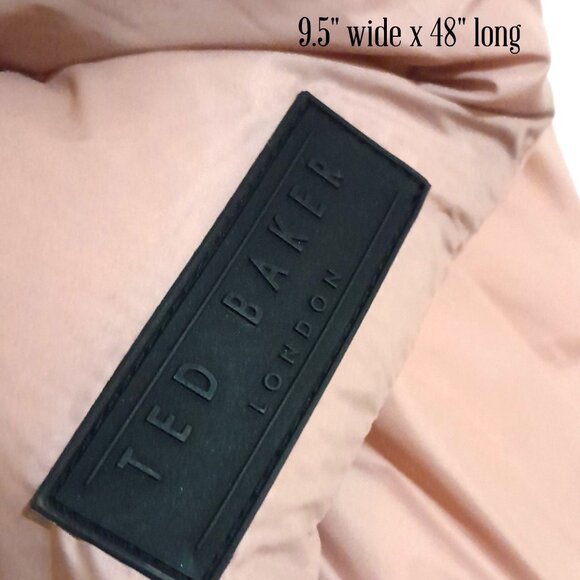 Ted Baker Blush Pink Puffer Scarf Poly Filled 20% OFF OF BUNDLES - Picture 5 of 5
